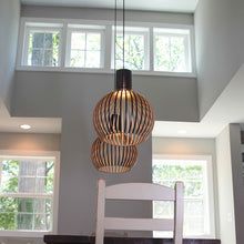 Kalsten | Handmade Wooden Pendant Lamp - RustikAura