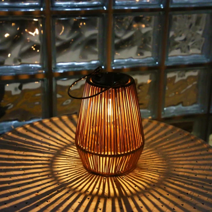 Handwoven Waterproof Sun Garden Lamp - SunWeave