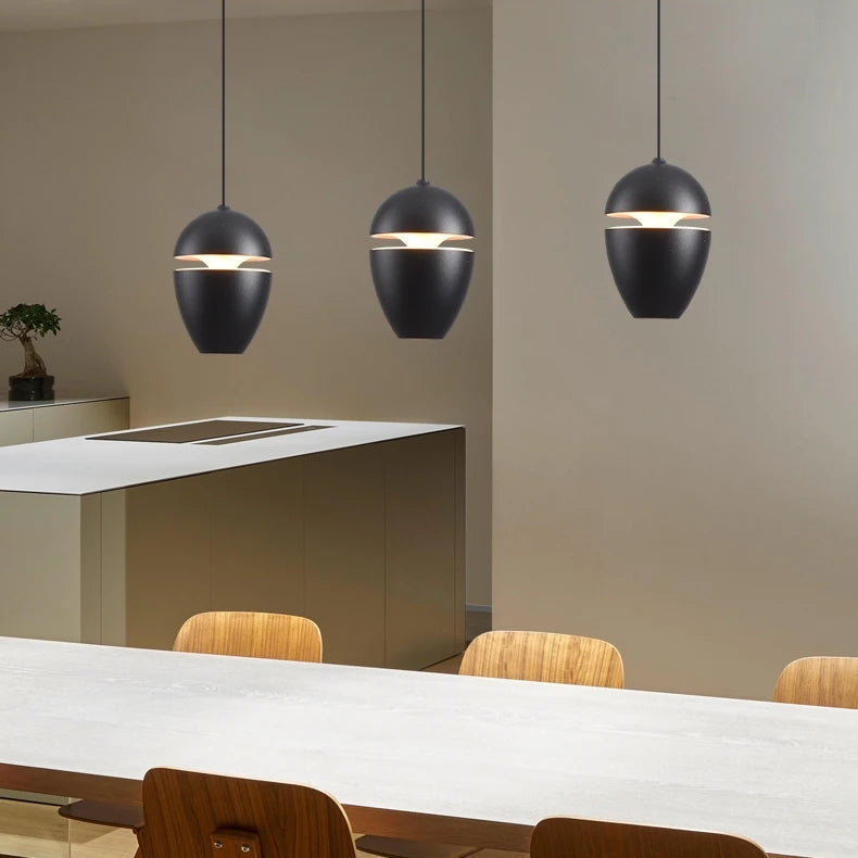 Simple Small 1-Light Bedside Pendant Light for Bedroom | Kalsten