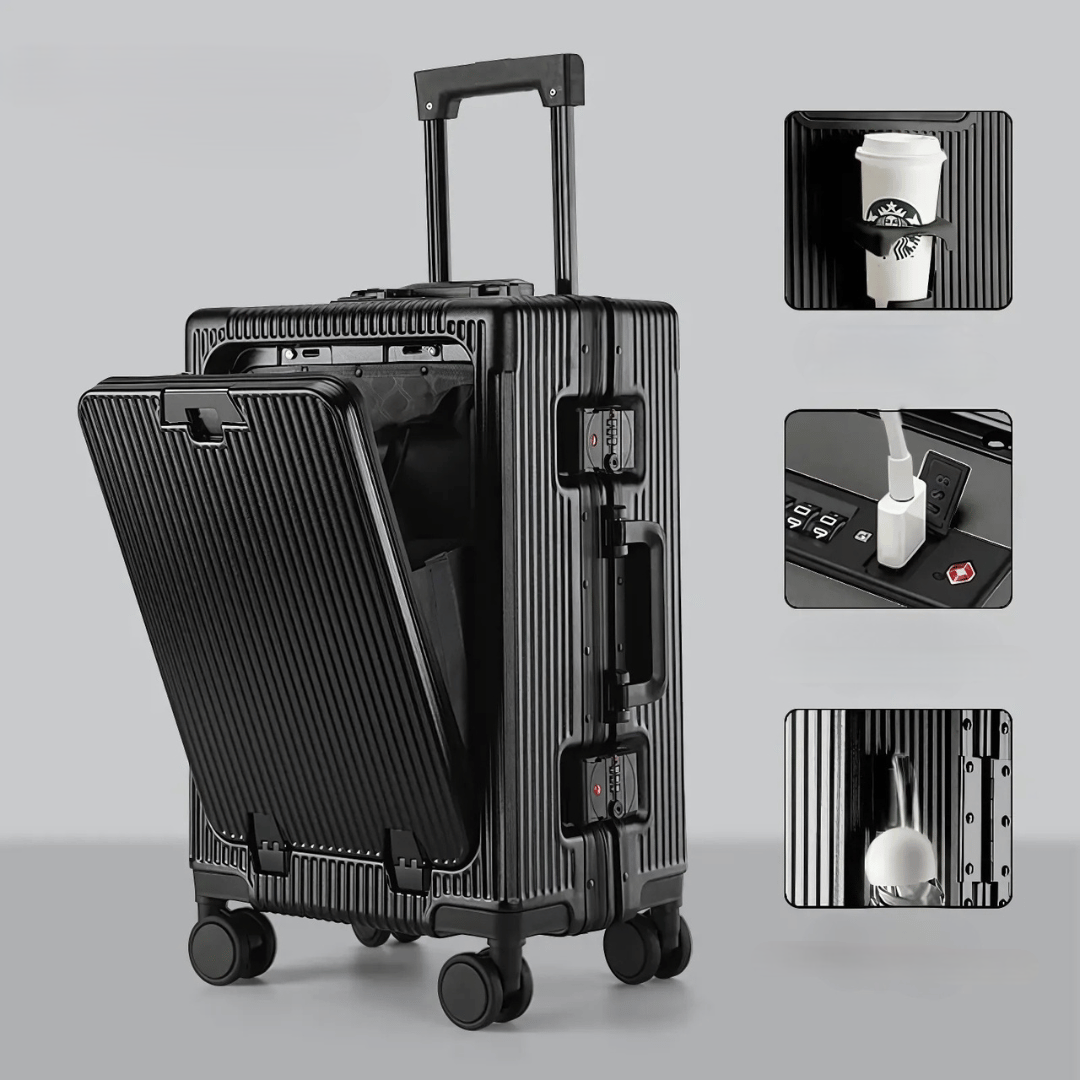 Hard-shell hand luggage suitcase – Manhattan Pro | Kalsten