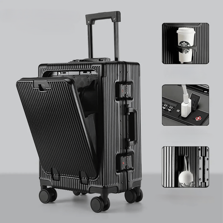 Hard-shell hand luggage suitcase – Manhattan Pro | Kalsten