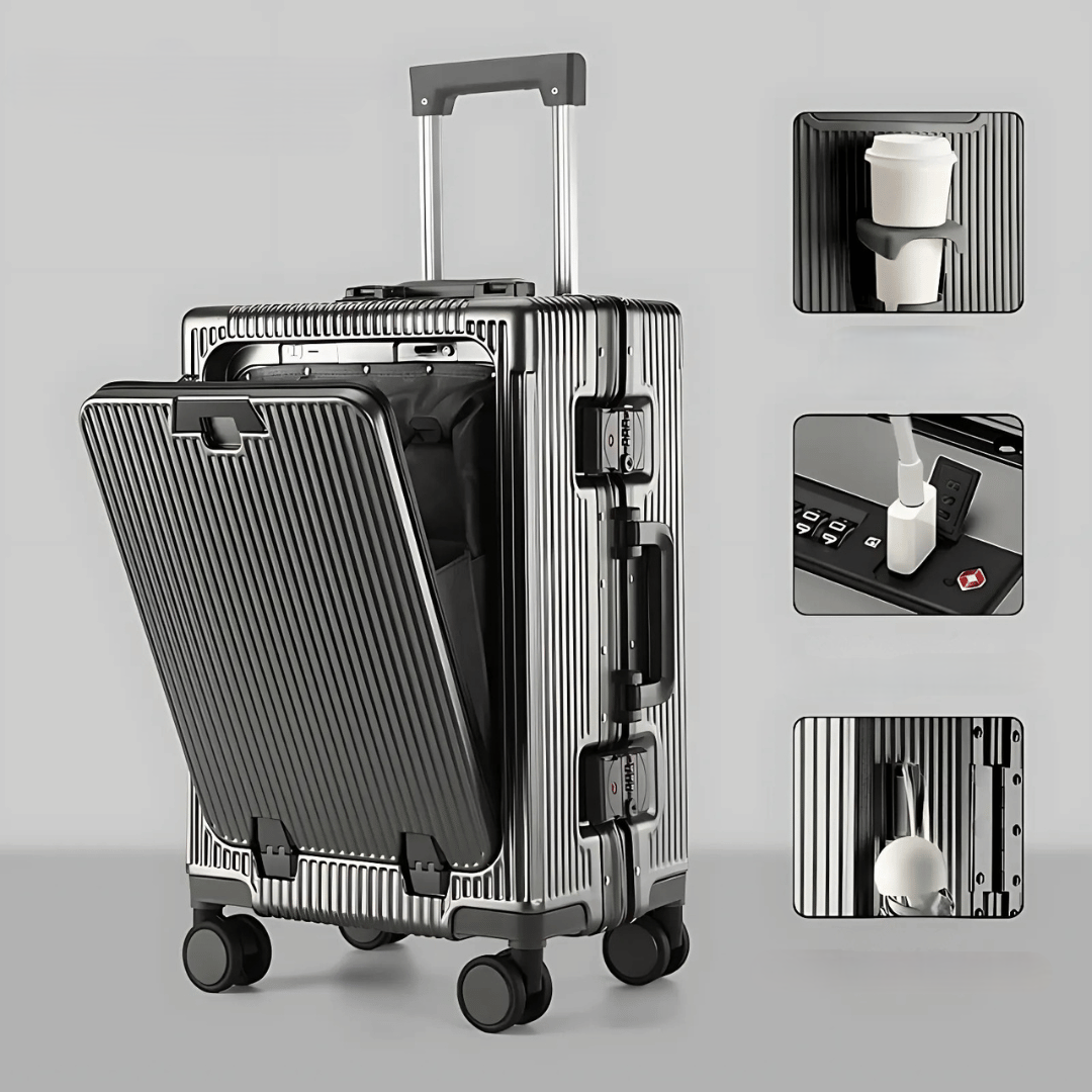Hard-shell hand luggage suitcase – Manhattan Pro | Kalsten