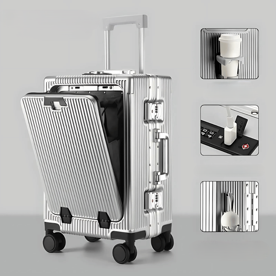 Hard-shell hand luggage suitcase – Manhattan Pro | Kalsten
