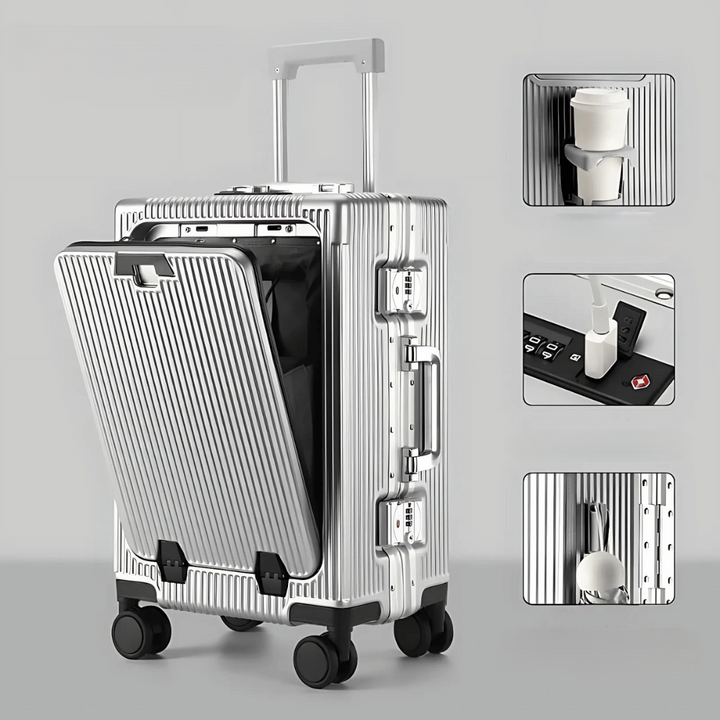Hard-shell hand luggage suitcase – Manhattan Pro | Kalsten