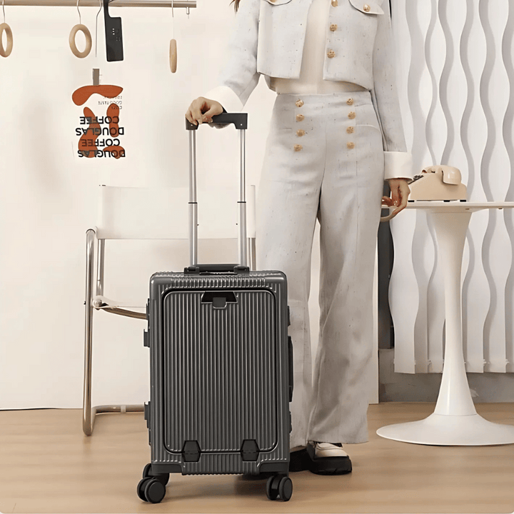 Hard-shell hand luggage suitcase – Manhattan Pro | Kalsten