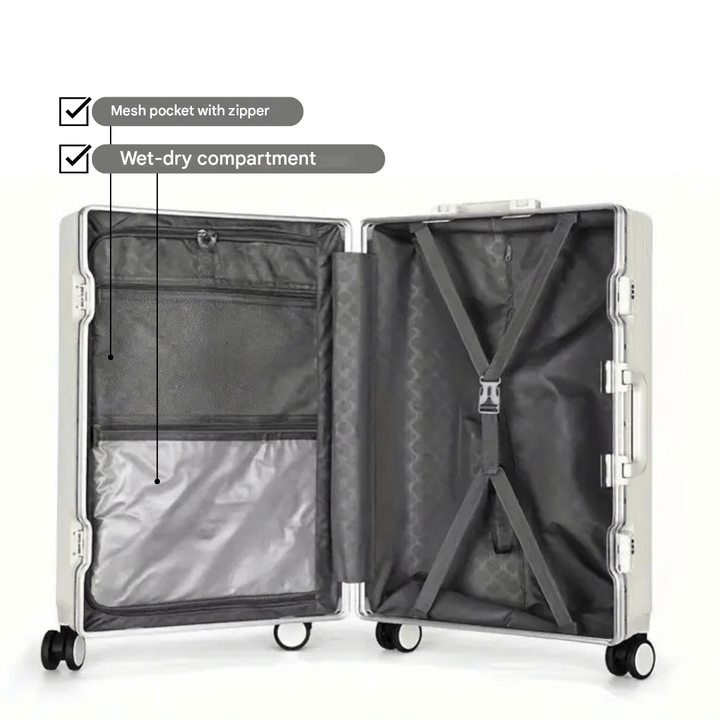 Hard-shell hand luggage suitcase – Manhattan Pro | Kalsten