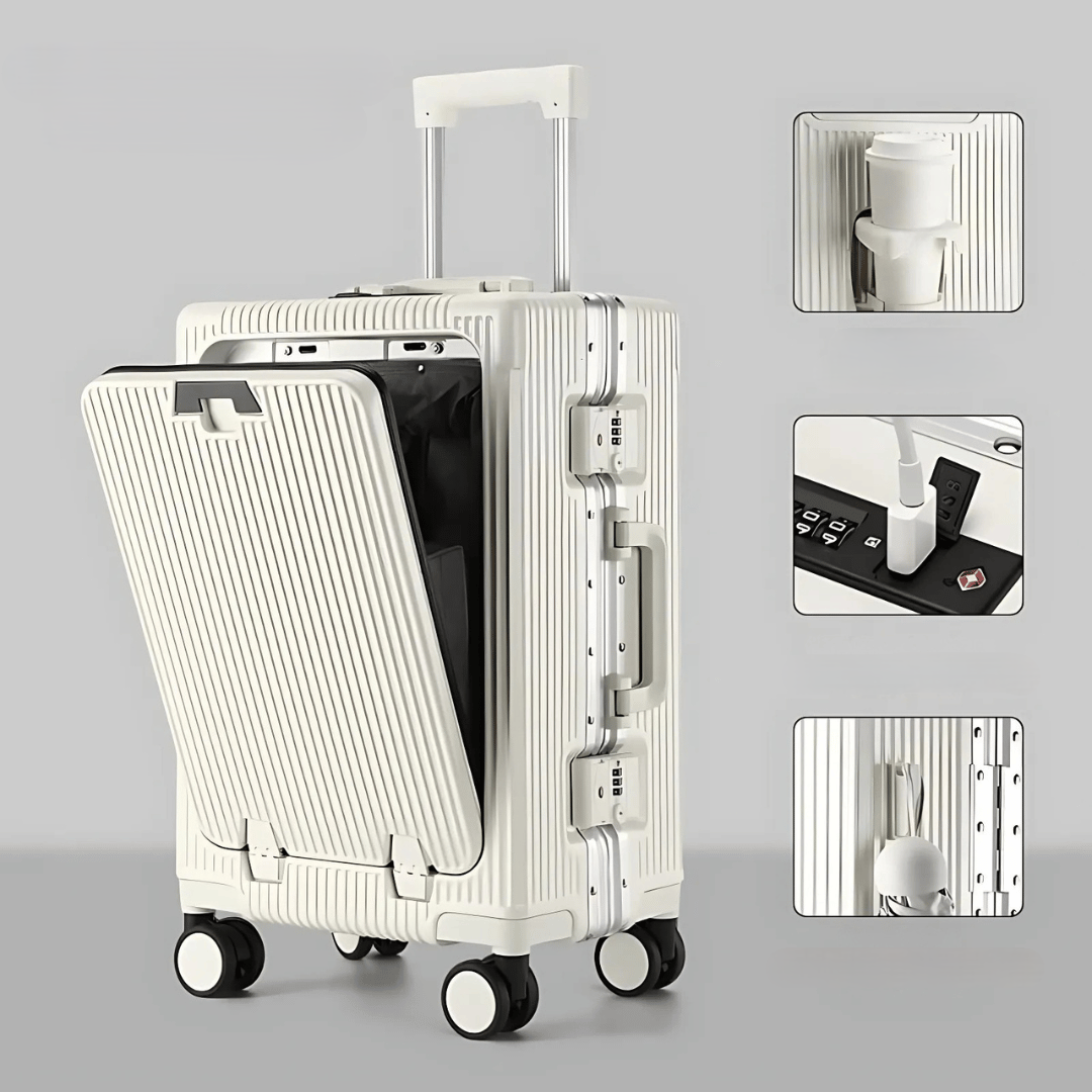 Hard-shell hand luggage suitcase – Manhattan Pro | Kalsten