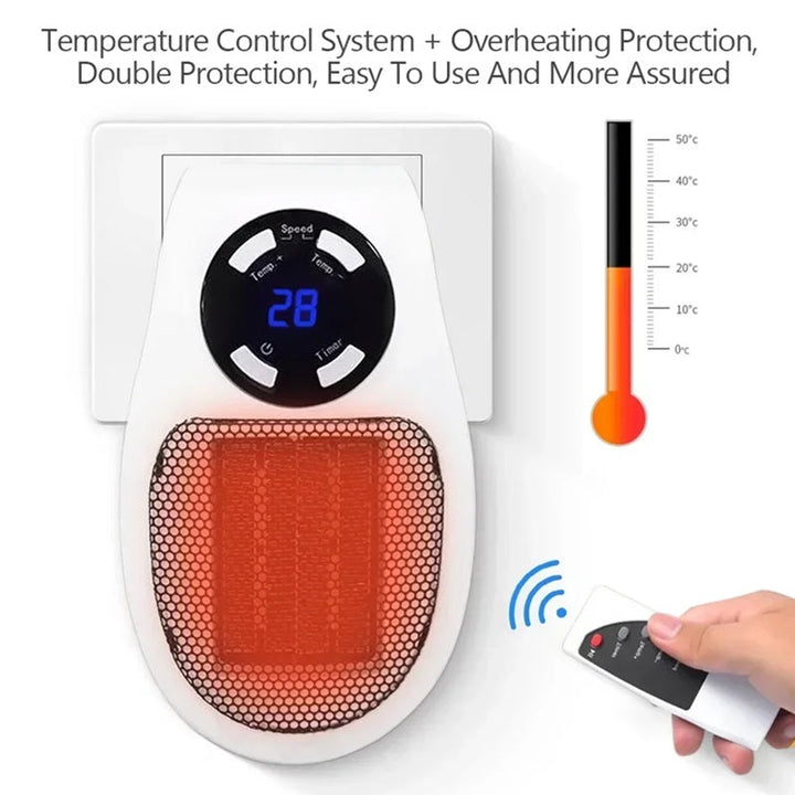 Portable Mini Oven with LED Display & Smart Temperature Control