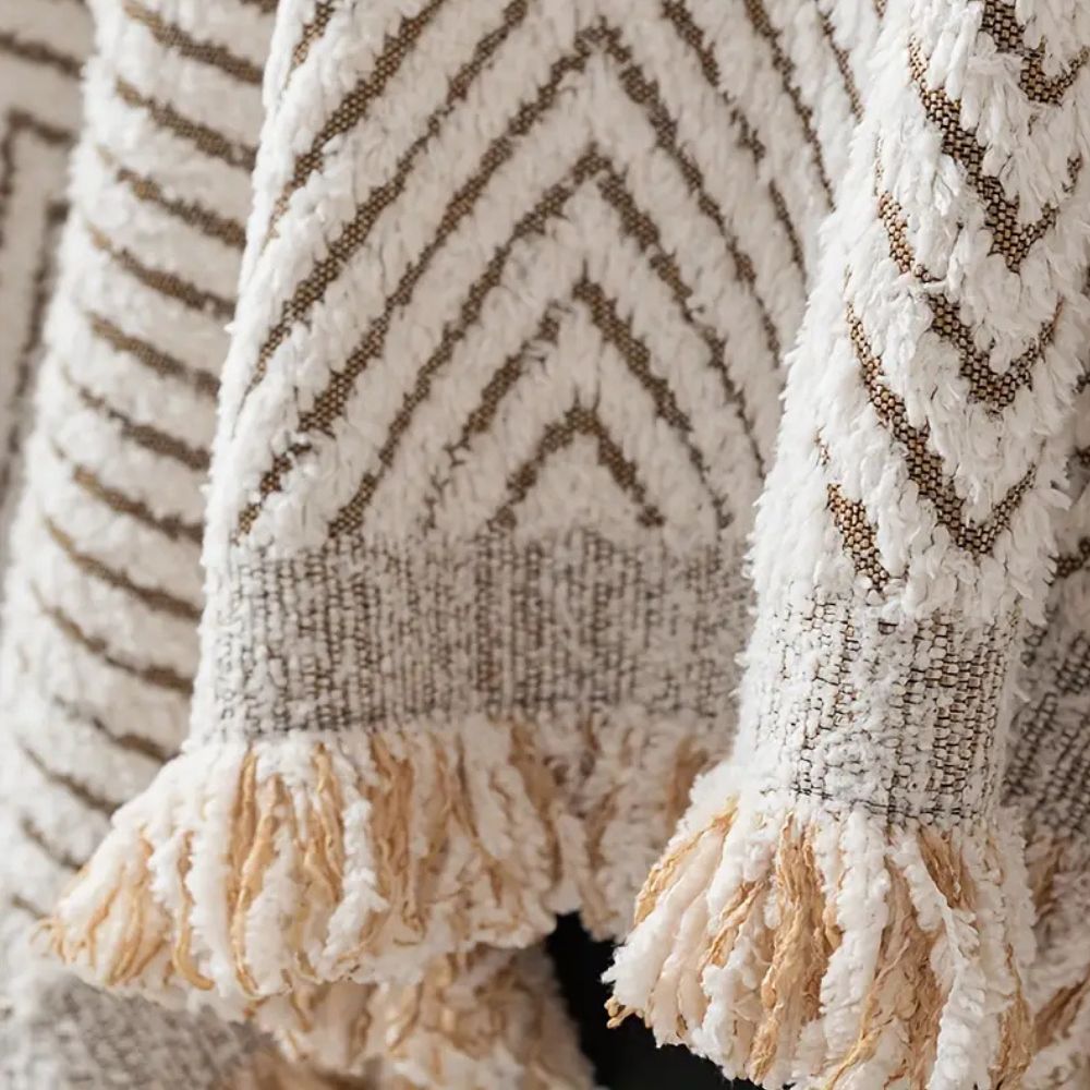 Herringbone Pattern Protective Sofa Cover Kalsten
