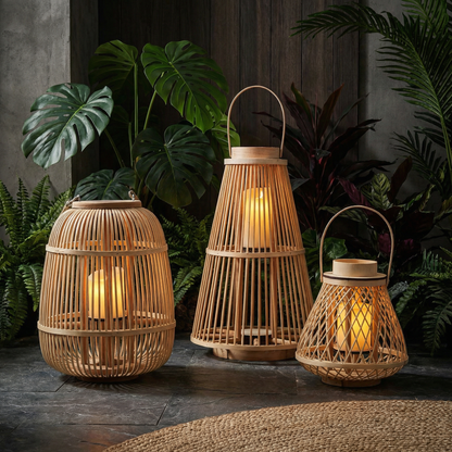 Rattan Lanterns Brehn