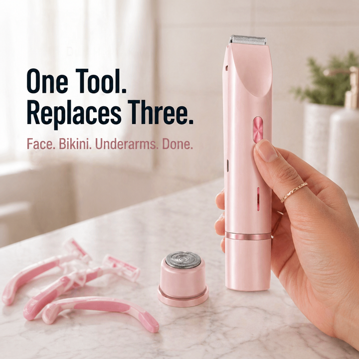 RadianceGlide 2-in-1 Women's Razor Face & Body | Kalsten