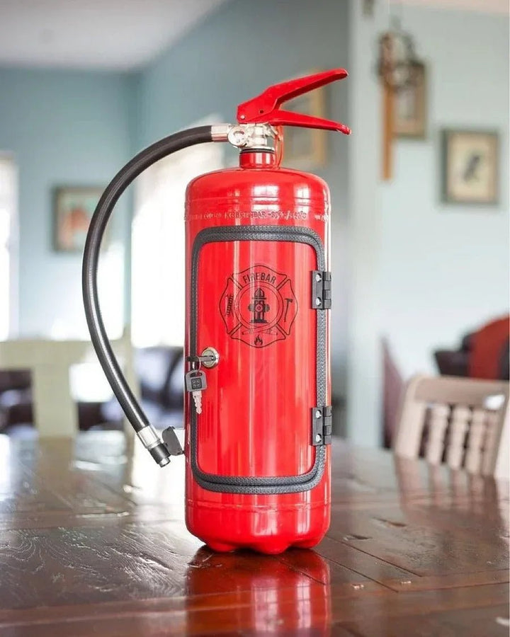 Kalsten | SPARKSTASH – Hidden Drink Storage in Fire Extinguisher Design