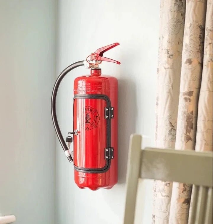 Kalsten | SPARKSTASH – Hidden Drink Storage in Fire Extinguisher Design