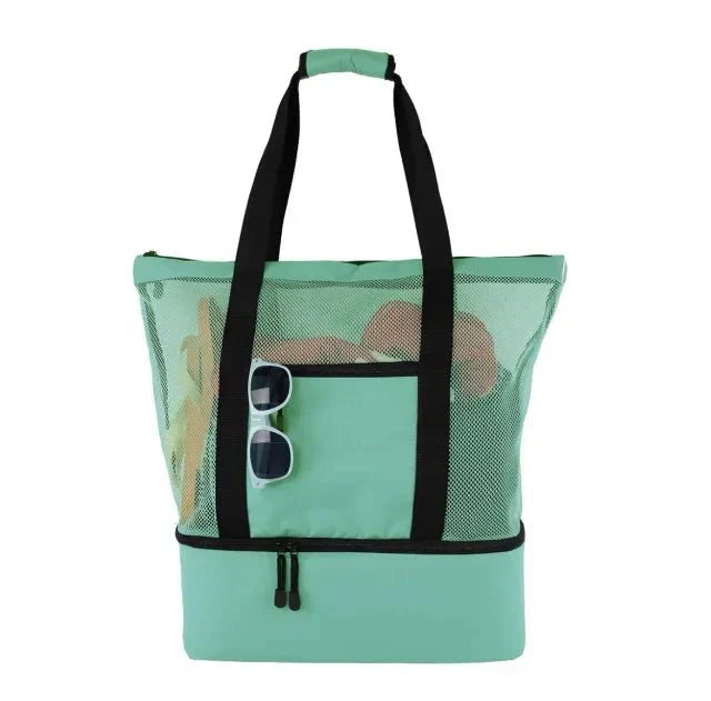 Kalsten | High-Capacity Picnic and Beach Bag – Waterproof, Double-Layer Mesh Design for Outdoor Adventures