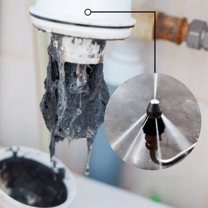 Kalsten | PipeClear Turbo – Powerful Jet Nozzle for Fast Blockage Removal