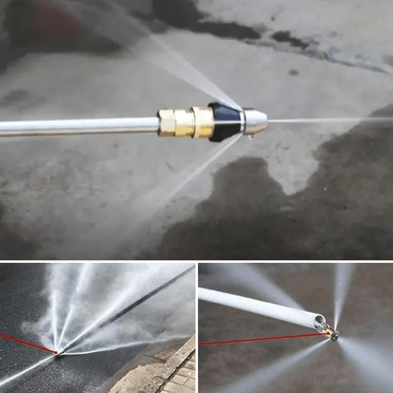 Kalsten | PipeClear Turbo – Powerful Jet Nozzle for Fast Blockage Removal