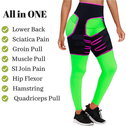Skanto | Hip and Thigh Support Brace for Pain Relief - FlexiSupport