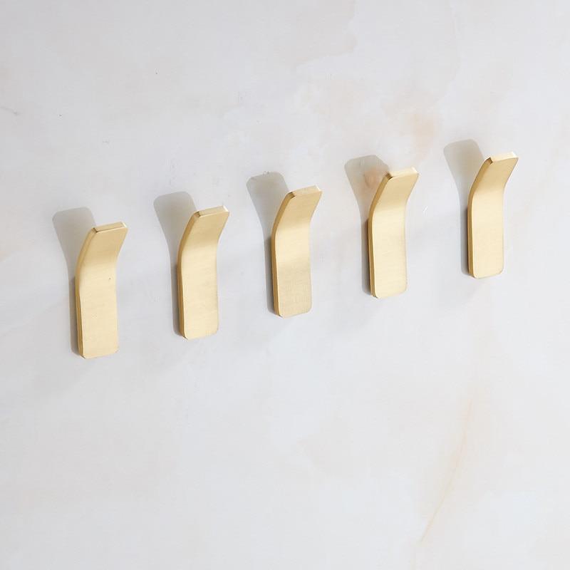 Golden Brass Wall Hook – Hallway & Bedroom Use