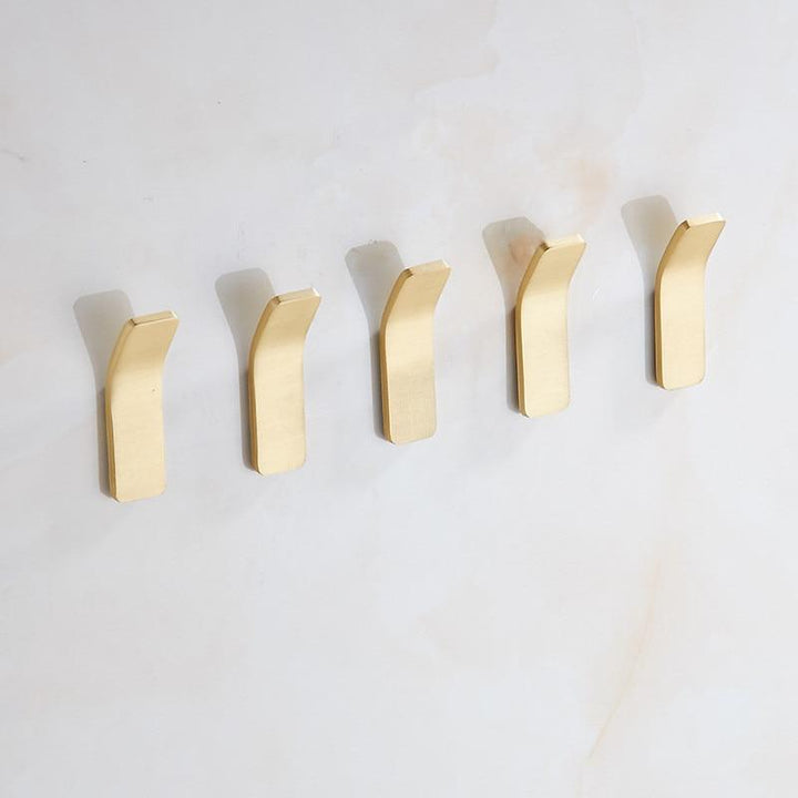 Golden Brass Wall Hook – Hallway & Bedroom Use