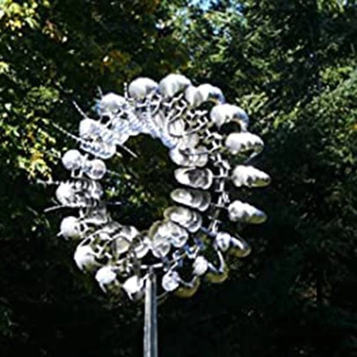 Kalsten | Unique and magical windmill made of metal | Magical kinetic metal sculpture