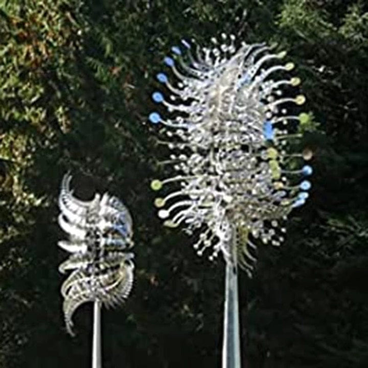 Kalsten | Unique and magical windmill made of metal | Magical kinetic metal sculpture