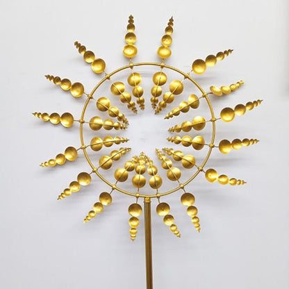 Unique and magical metal windmill | Magical kinetic metal sculpture