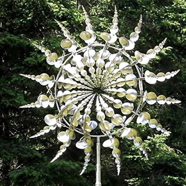 Kalsten | Unique and magical windmill made of metal | Magical kinetic metal sculpture