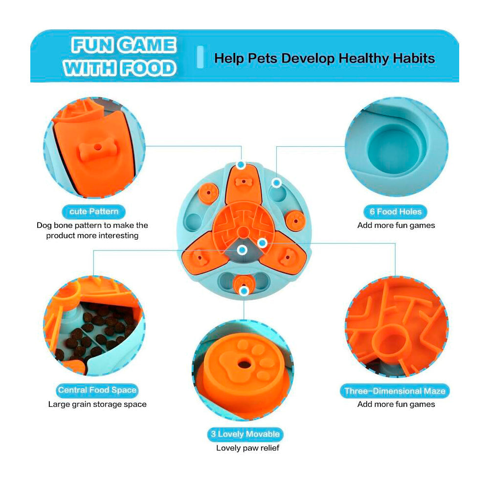 Interactive Feeding Bowl – Slow Eating and Mental Stimulation | Kalsten
