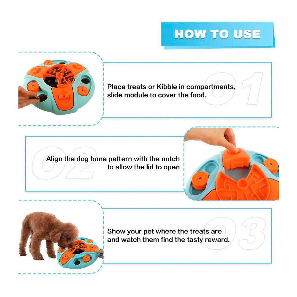 Interactive Feeding Bowl – Slow Eating and Mental Stimulation | Kalsten