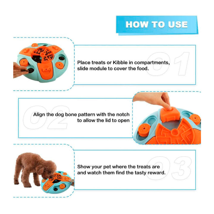 Interactive Feeding Bowl – Slow Eating and Mental Stimulation | Kalsten