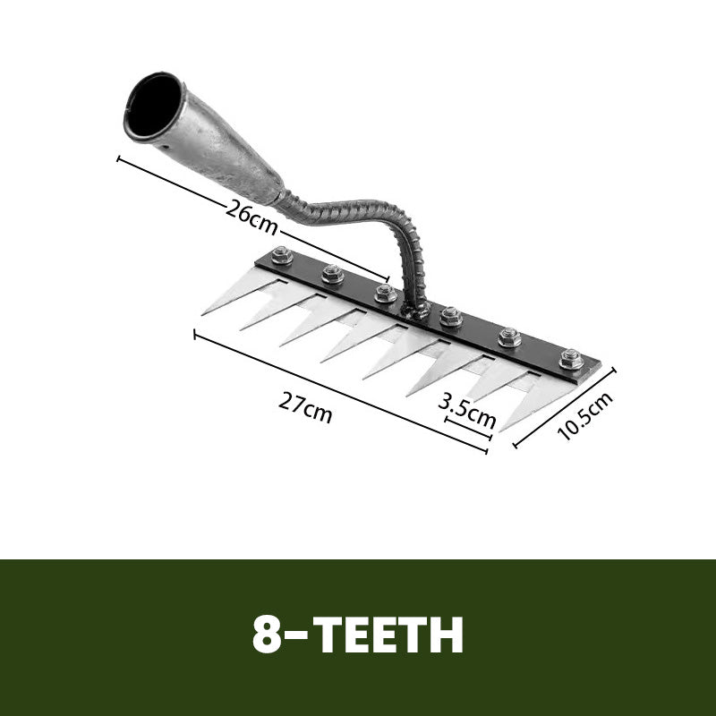 TuinTand Expert – Versatile Hand Rake Made of Carbon Steel for Precision Work | Kalsten