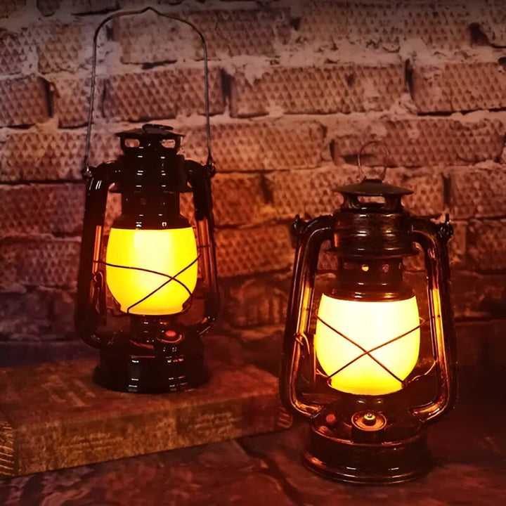 Industrial LED Hanging Lamp - for Cozy Evenings & Outdoor Use Kalsten