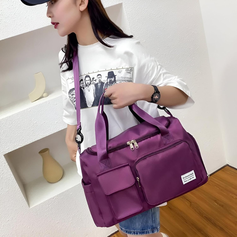 Unisex Large Travel Duffle Bag | Lightweight Multi Pocket Kalsten