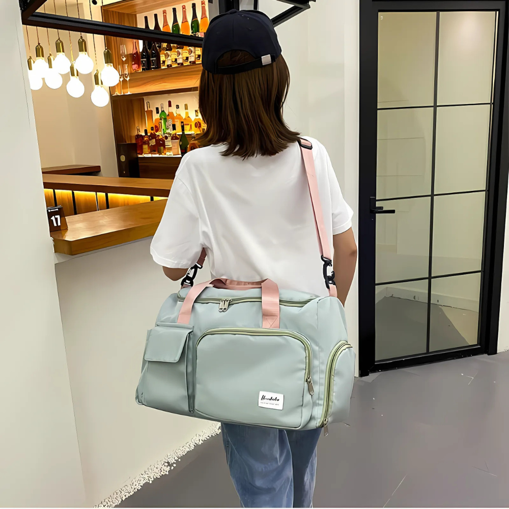 Unisex Large Travel Duffle Bag | Lightweight Multi Pocket Kalsten