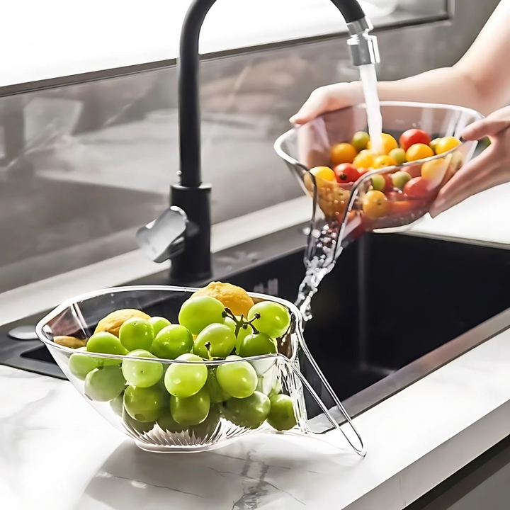Kitchen Strainer Bowl Fruit Vegetable Strainer Kalsten