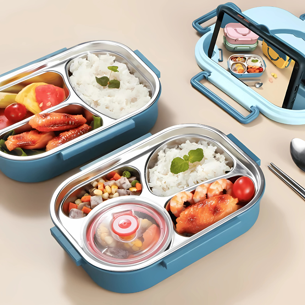 Kalsten | Stainless Steel Bento Lunch Box Compartments