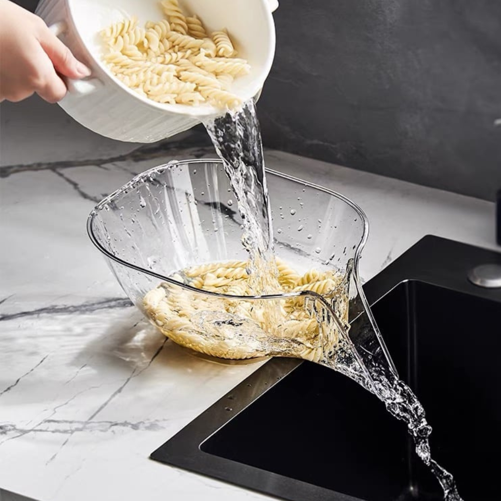 Kitchen Strainer Bowl Fruit Vegetable Strainer Kalsten