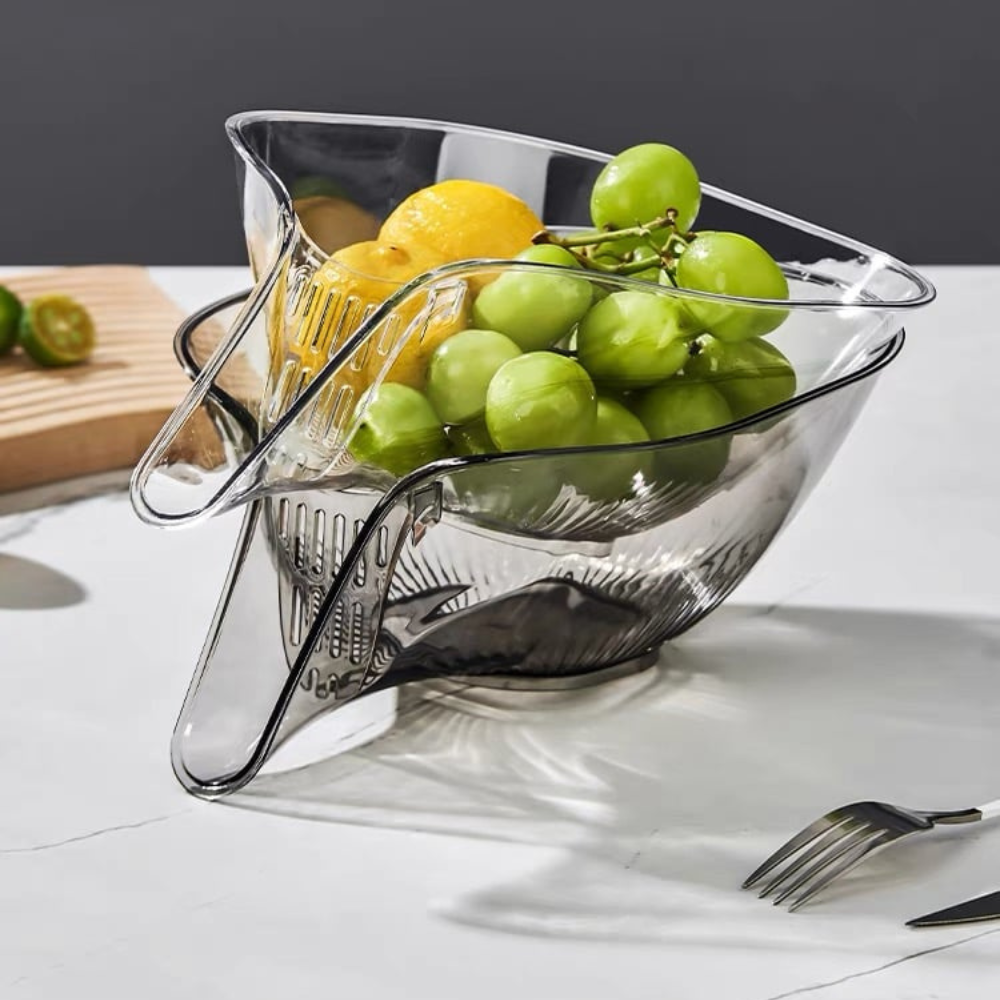 Kitchen Strainer Bowl Fruit Vegetable Strainer Kalsten