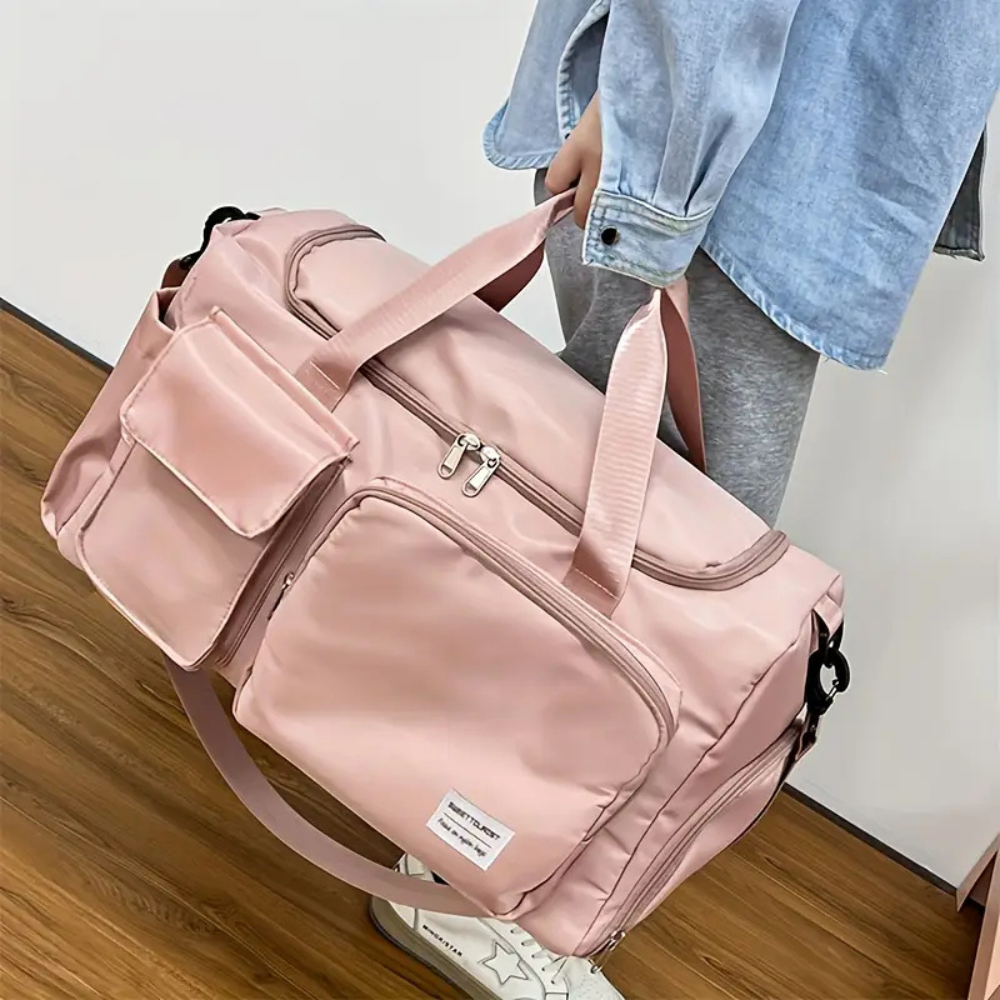Unisex Large Travel Duffle Bag | Lightweight Multi Pocket Kalsten