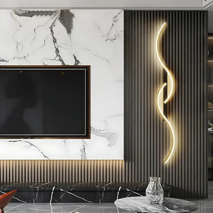 Modern LED Strip Wall Light Fixture