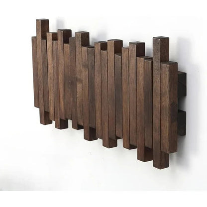 BowLift | Natural Wood Coat Hook Rack