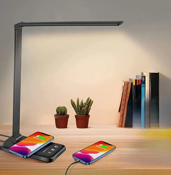 Adjustable LED Table Lamp With Charging Function | Kalsten