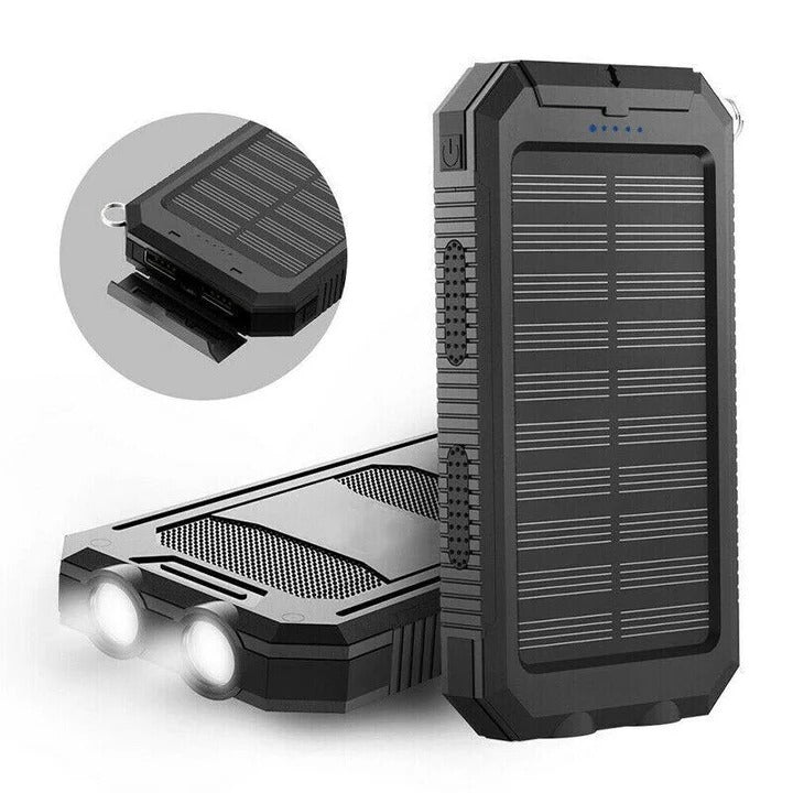 30,000mAh Waterproof Solar Power Bank