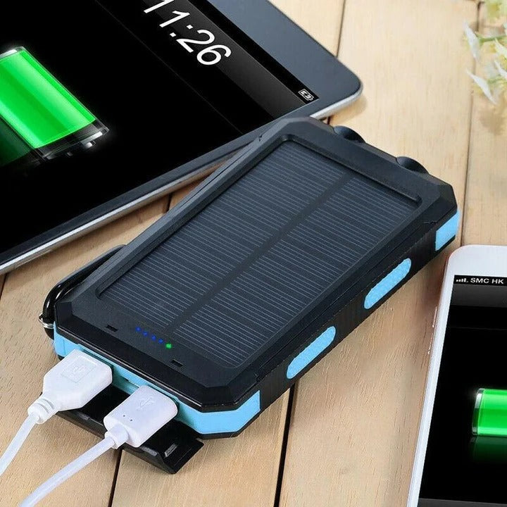 30,000mAh Waterproof Solar Power Bank