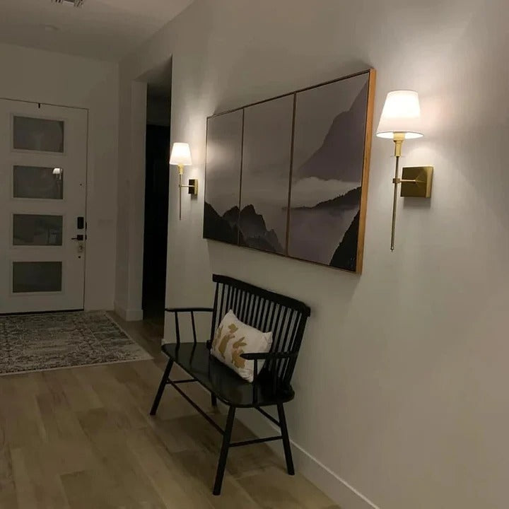 Rechargeable Wireless Wall Lamps (Set of 2)