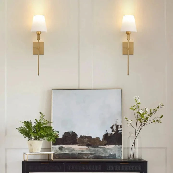 Rechargeable Wireless Wall Lamps (Set of 2)