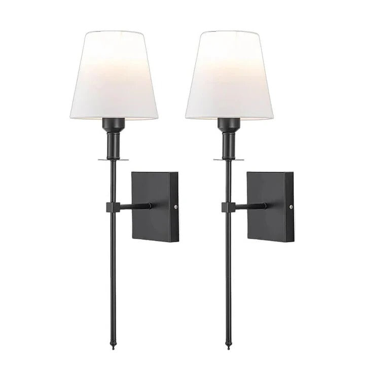 Rechargeable Wireless Wall Lamps (Set of 2)