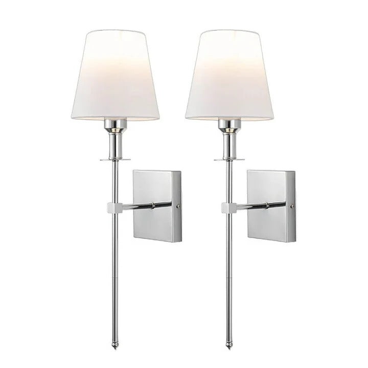 Rechargeable Wireless Wall Lamps (Set of 2)