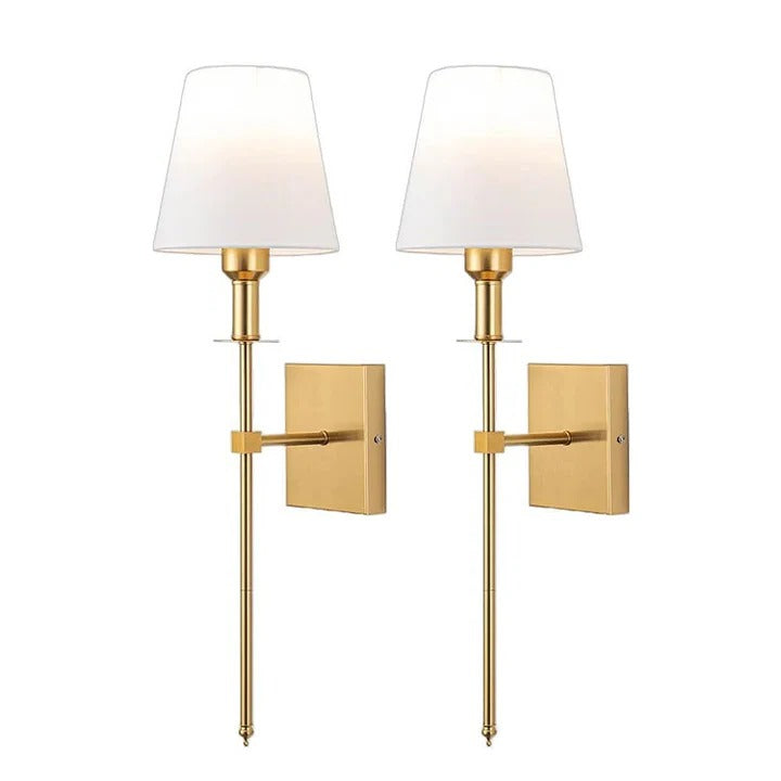 Rechargeable Wireless Wall Lamps (Set of 2)