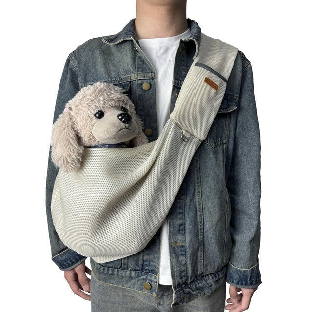 Skanto | Lightweight & Breathable Crossbody Dog Sling Shoulder Bag